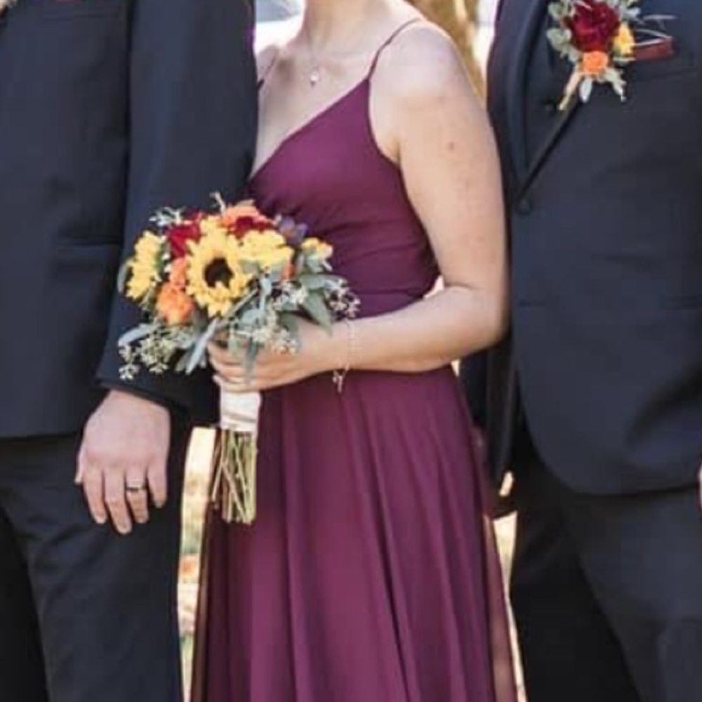 David’s bridal formal dress